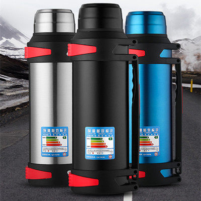 4升超大保温杯大容量3000ml不锈钢车载户外旅行水壶2l家用暖水壶