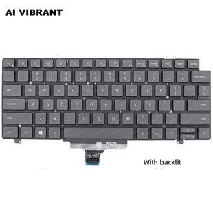 3440 Latitude 5420 7420 键盘带背光 适用于 7520 戴尔Dell