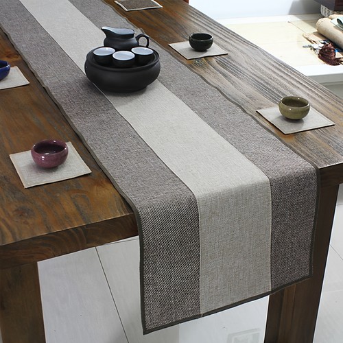 茶席桌旗经纬阁茶艺布大板桌布