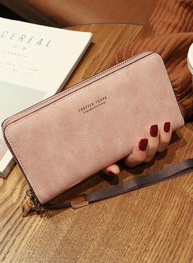 2024新款韩版时尚卡包钱包一体包女式超薄大容量手机包手拿零钱包