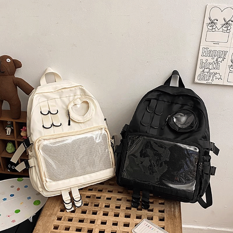 痛包双肩包女生小食量大容量