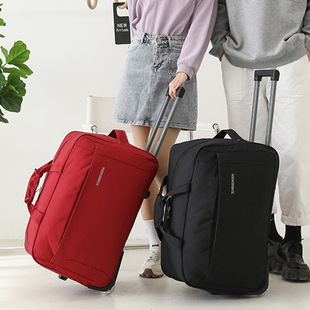 拉杆包男女大容量旅行包出差短途手提旅行包袋行李袋可折叠登机包