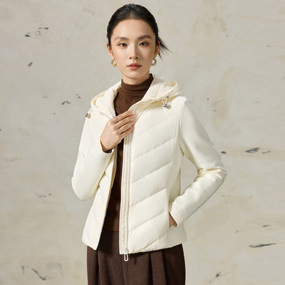 今年流行特惠洋气减龄轻薄羽绒服女短款小个子收腰显瘦妈妈