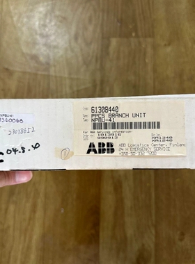 NPBU-41 ABB变频器光纤板原装正品未拆封的，有 ~议价