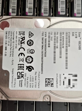 ST2400MM0129 2.4t sas硬盘 服务器硬盘 ~议价