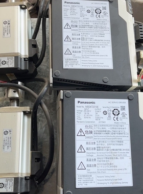 Panasnoic松下A5 400W套装，伺服驱动器MBDK ~议价