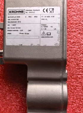 KROHNE BATCHFLUX 5500C流量计，型号NL ~议价
