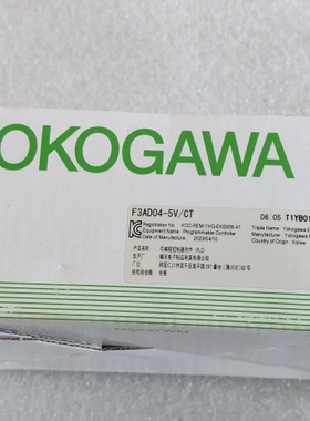 YOKOGAWA横河F3AD04-5V/CT模块，韩国原装， ~议价