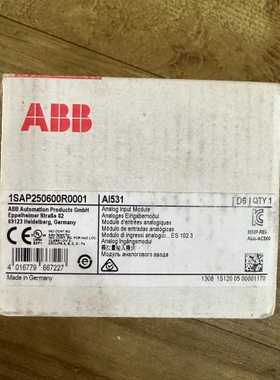 ABB原装正品 AI531 模块，1SAP450600R ~议价