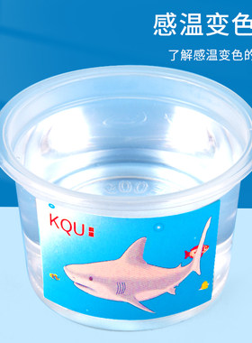 科趣diy感温变色鱼科学实验