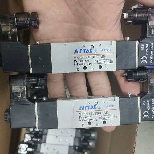 {议价}AirTac/亚德客 4V130E-M5 拆机电磁阀闲置 一