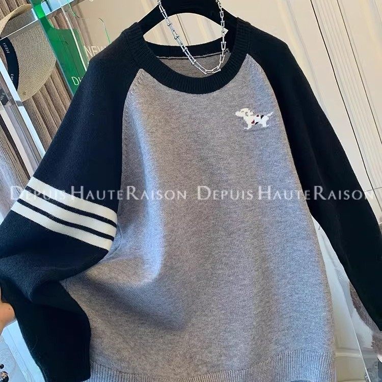 今年流行特惠特大码300斤胖mm美式小狗毛衣针织衫女冬季新款宽松,女装/女士精品,常规大码外套,淘宝优惠券,粉丝福利购,淘宝优惠卷