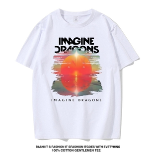 Imagine Dragons loom梦龙乐队周边t恤专辑演唱会短袖衣服tshirt