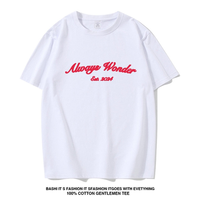 我们的秘密Lingorm邝玲玲同款宽松短袖T恤女Always Wonder上衣服