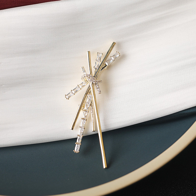 设计感小众个性意面胸针网红别针