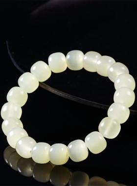 天然手链男女款单圈猫眼佛珠