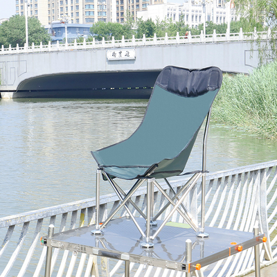 钓椅月亮椅高靠背升降腿新型小欧式野钓专用折叠椅钓鱼椅子马扎凳