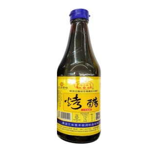 正宗喜丰收烤醋双城烤醋4度醋纯粮烤醋饺子醋调味品6瓶糖蒜醋