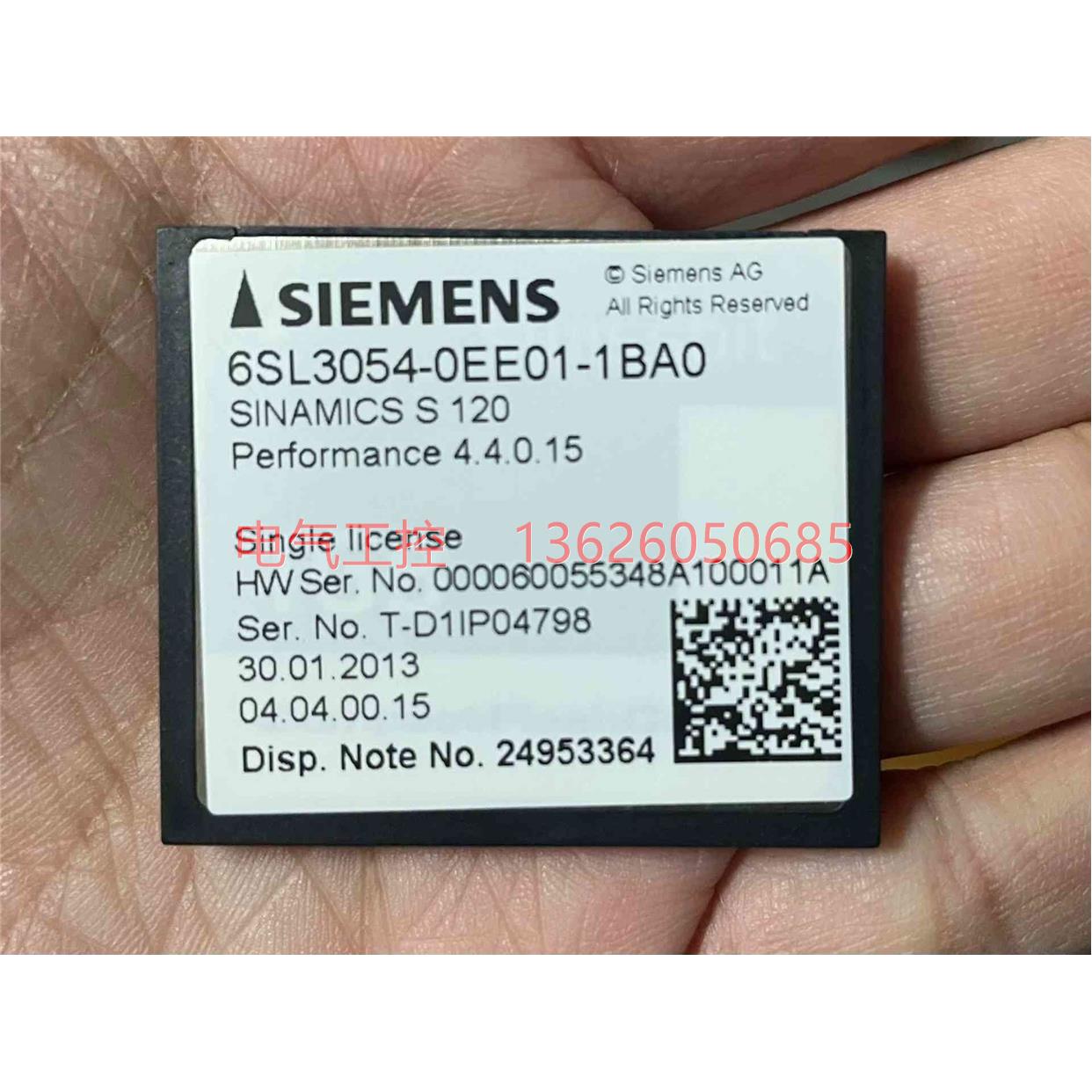 【议价】6SL3054-0EE01-1BA0, S120控制单