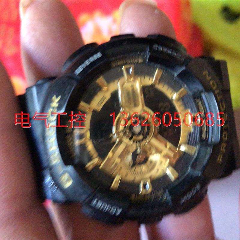 【议价】卡西欧黑金,GA-110CB,,常,表带另一边
