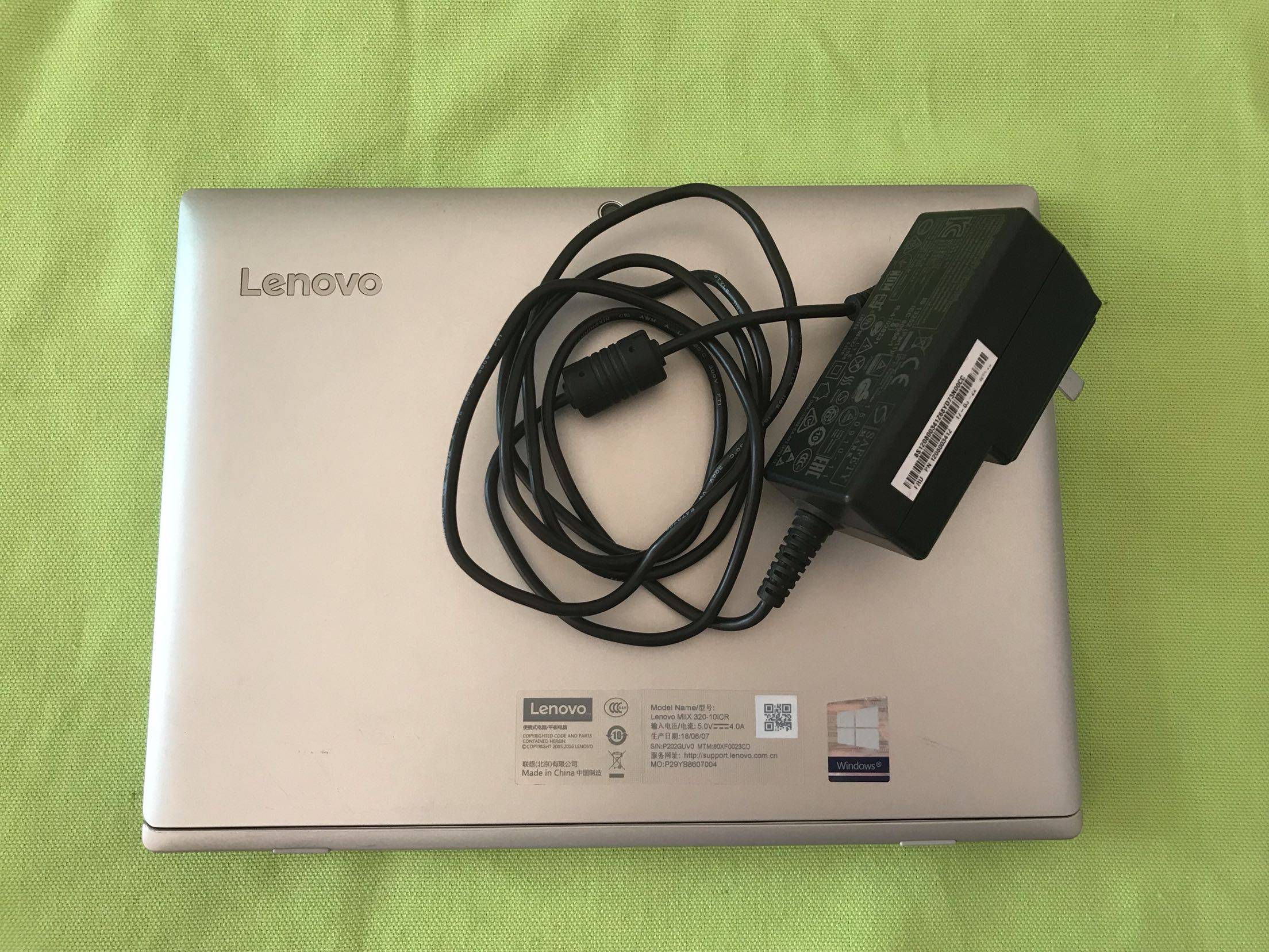 联想miix320-101cr 10寸平板电脑 win10系统4g内存 64g固态存储议