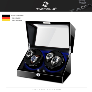机械手表上链盒 摇表器 转表器手表上弦器 watch winder旋转表盒