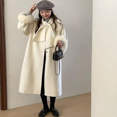 真羊毛大衣女2025年新款高端