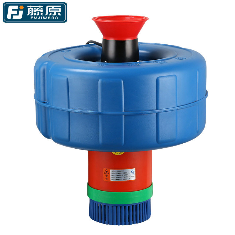 藤原鱼塘增氧泵养殖农用增氧机220v浮球水泵灌溉增氧机大流量水泵