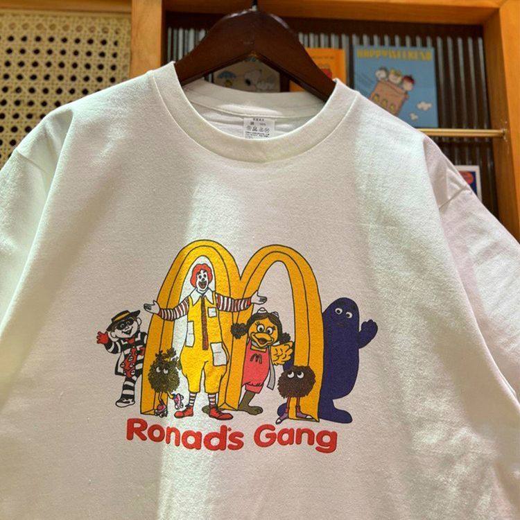 精选好物推荐！美式复古街头高级感超好看的短袖T恤男女同款ins,男装,时尚防晒服,淘宝优惠券,粉丝福利购,淘宝优惠卷