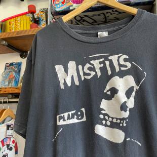 精选好物推荐the misfits乐队美式高级感古着短袖T恤高街潮牌设计