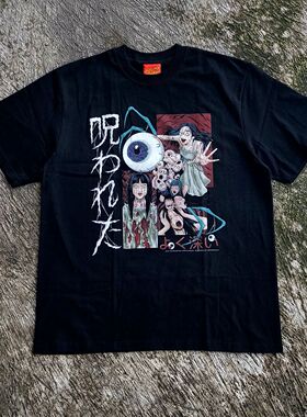 Junji toTomie x Mayumi T-shirt短袖t恤 Black Vintage Large