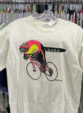 精选好物推荐！动漫卡通趣味viber宽松bf慵懒风短袖T恤男女同款