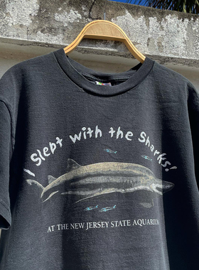 Dolphins 90s vintage复古海豚美式Dark Wind T-shirt短袖t恤