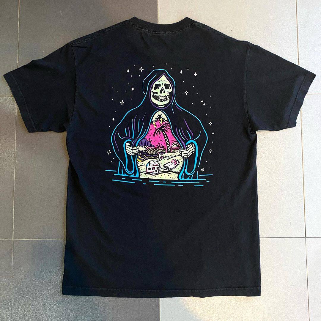 ins街头复古搞搞图案印花高级感黑色显瘦大码短袖t恤男女宽松bf,男装,秀禾服,淘宝优惠券,粉丝福利购,淘宝优惠卷