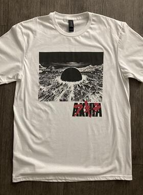 精选好物推荐 大友克洋赛博朋克阿基拉AKIRA经典动漫情侣短袖t恤