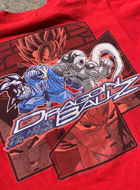 精选好物推荐 日漫DragonBallZ龙珠Z街头风oversize短袖男女款T恤