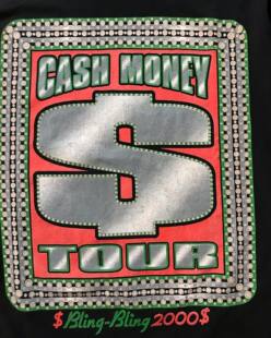 美国说唱小天王李尔韦恩Lil Wayne CASH MONEY重磅短袖T恤男宽松