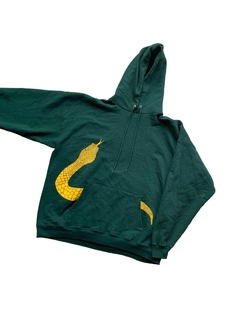 美国饶舌天王坎爷Kanye West 限定毒蛇黄金蟒男女新款连帽卫衣