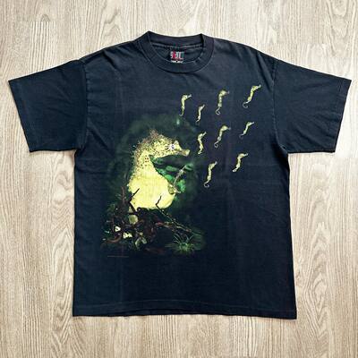 Nirvana T-shirt短袖t恤 Black 90s Graphic Sick design Retro