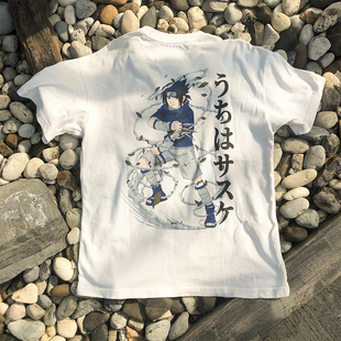 Sasuke T-shirt短袖t恤 White Sense of design Fashion