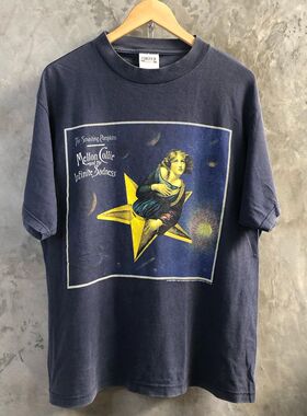 Jual Kaos 复古乐队 Pink Floyd风格VINTAGE印花短袖T恤纯棉宽松