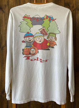 Southpark南方公园上镜好看的上衣潮原宿风宽松情侣长袖t恤男女款