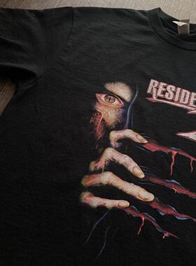 精选好物推荐 生化危机 2Resident Evil 2恐怖氛围感男女短袖t恤