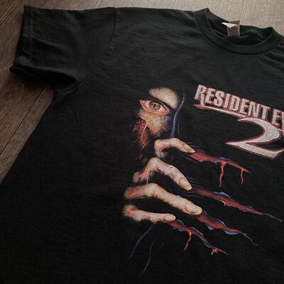 精选好物推荐 生化危机 2Resident Evil 2恐怖氛围感男女短袖t恤