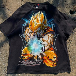 vintage Dragonball Z 2008’s 日式 Anime T-shirt 短袖t恤男女