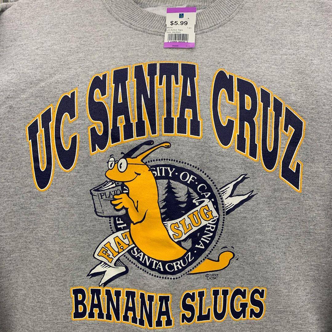 CREWNECK SWEATSHIRT UC SANTA CRUZ FALL 2023 NEW TRENDY BRAND LOOSE AUTUMN TOP HIGH STREET JACKET