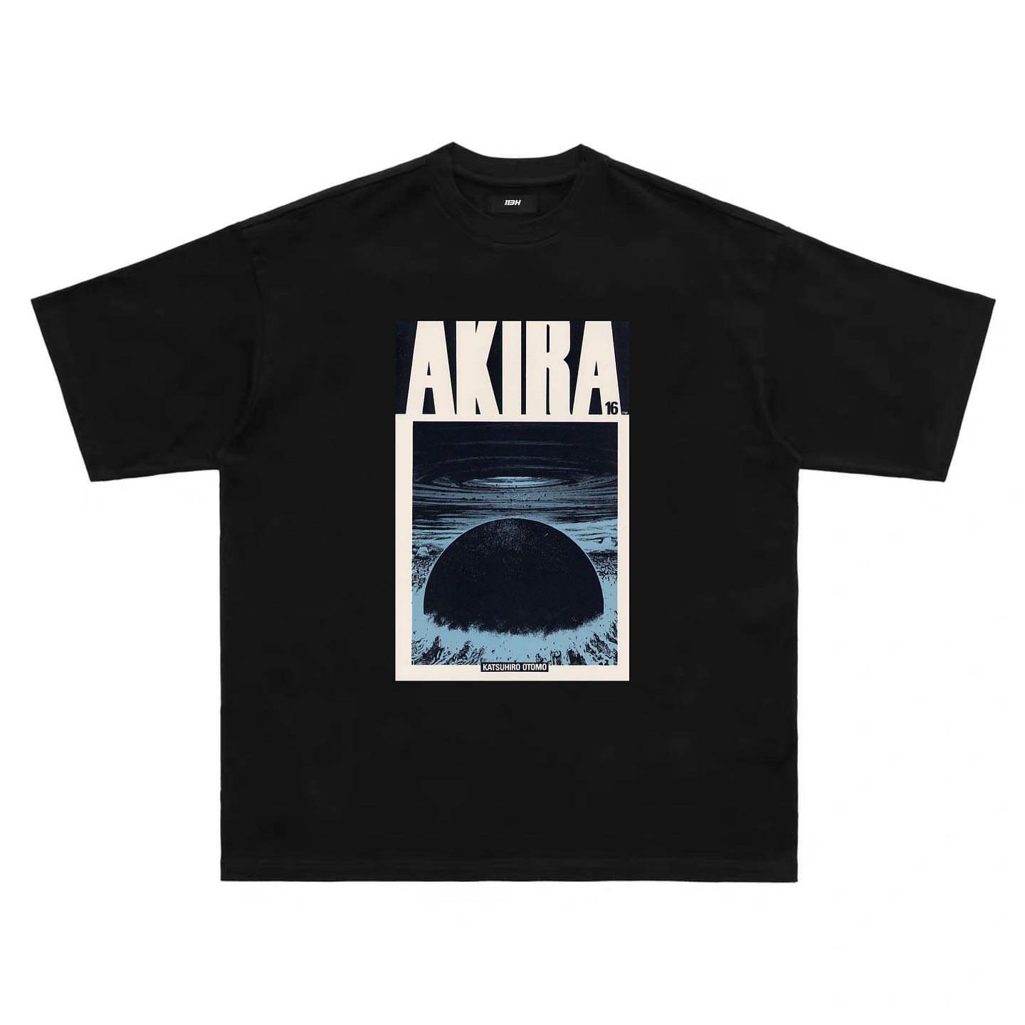 DAYOU KEYANG COMIC POSTER AKIRA AKIRA LOOSE PLUS FERTILIZER PLUS SIZE TIDE BRAND SHORT-SLEEVED T-SHIRT MEN AND WOMEN HALF-SLEEVED