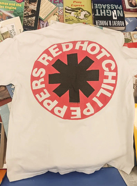 Red Hot Chili Peppers T-shirt短袖t恤 White Street fashion