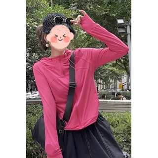 欧货冰丝薄款连帽防晒衣女抽绳2024夏季新款时尚休闲户外旅游外套