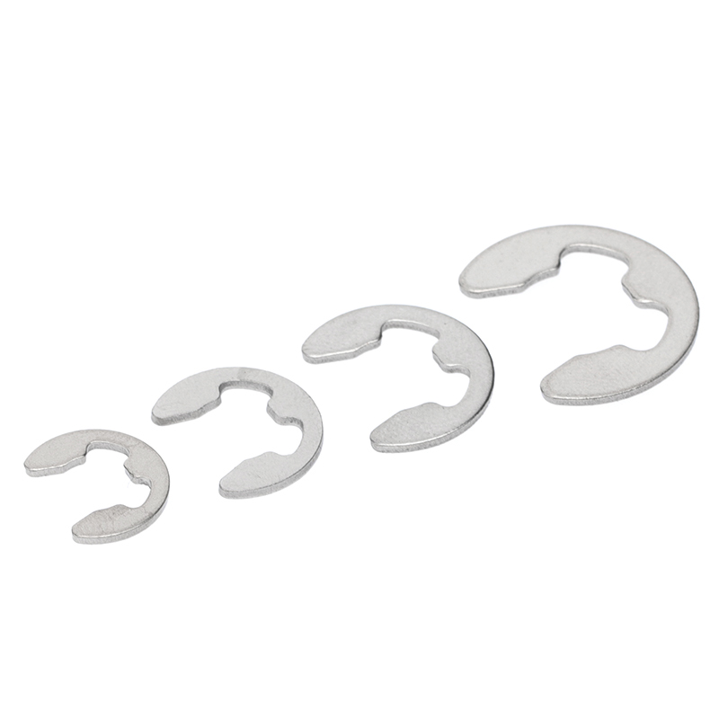 坚奕304不锈钢挡圈开口卡簧